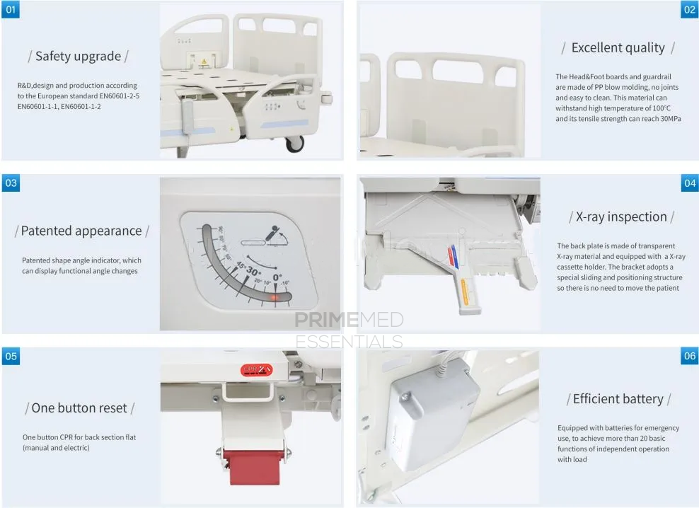 5-Function Electric Bed