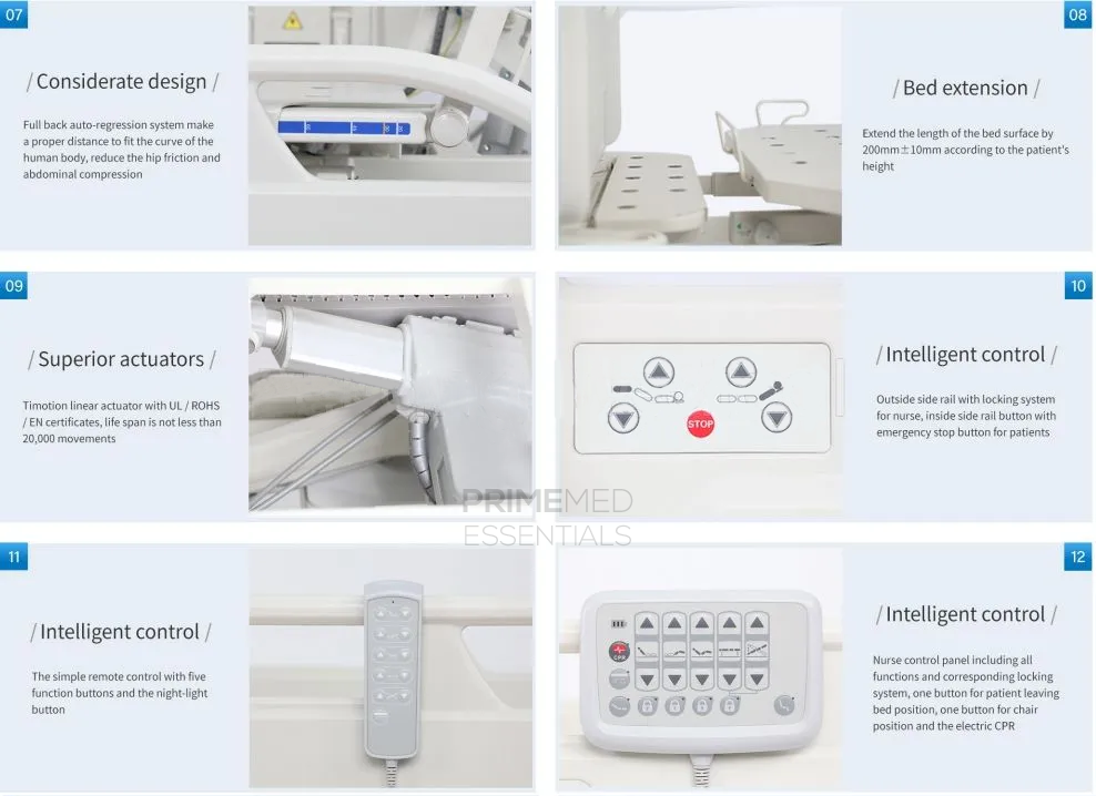 5-Function Electric Bed