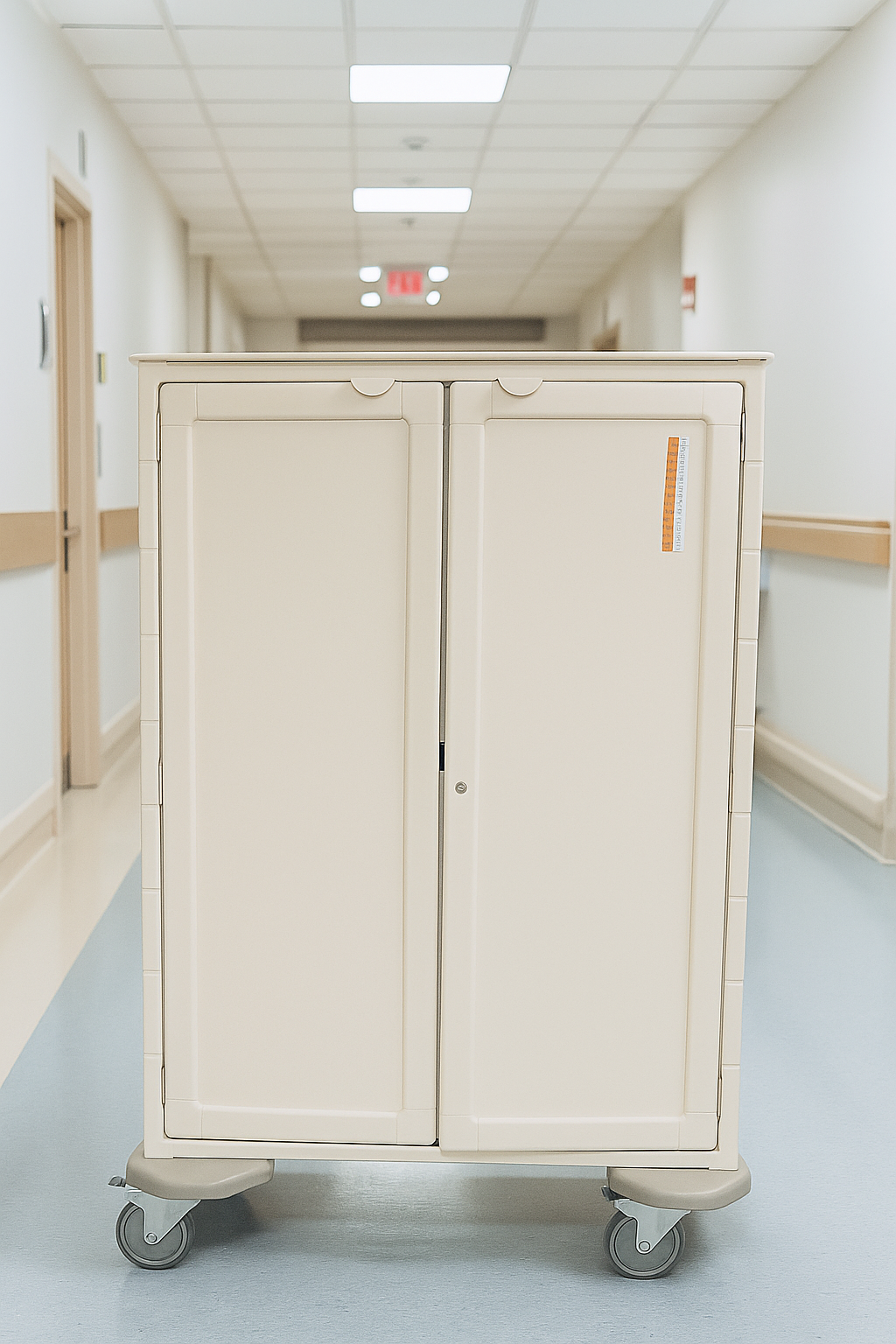 Herman Miller 72" Clinical Supply Storage Cart